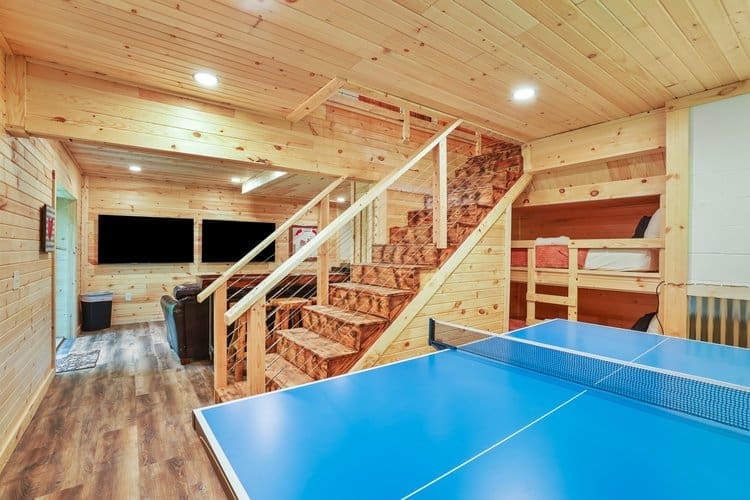 Let your guard down with a friendly game of ping pong.