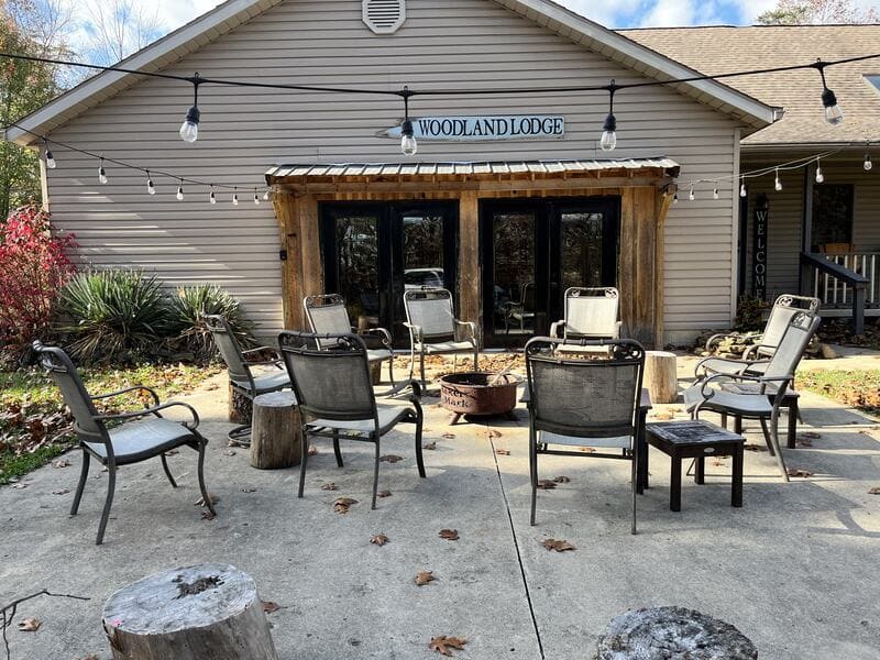 Planning a group summer trip in Hocking Hills? The Woodland Lodge is perfect for you!