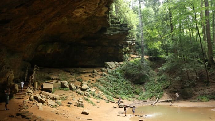 Ash Cave in Hocking Hills, Ohio